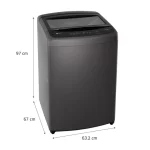 Lavadora LG 19kg Smart Inverter WT19BVTB - Imagen 6