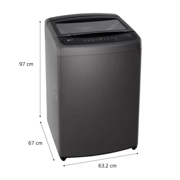 Lavadora LG 19kg Smart Inverter WT19BVTB - Imagen 6