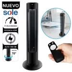 Ventilador de Torre Sole de 100cm con Panel Digital y Diseño Ultra Delgado - Imagen 3