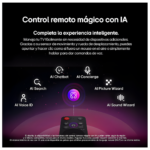 Control Remoto LG Magic Remote 2025 (MR25GA) – El Mando Inteligente con IA - Imagen 3