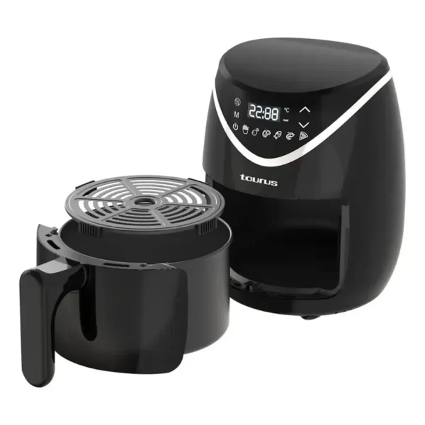 Freidora de Aire Digital Taurus Black de 2.8 Litros con 6 Menús Automáticos - PE9900260A - Imagen 2