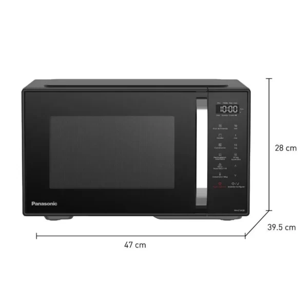 Microondas Panasonic 25L con Grill NN-GT34QBRPK: Potencia y Versatilidad - Imagen 8