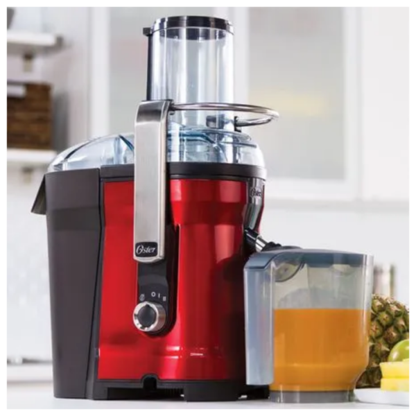 Extractor de Jugos OSTER de 2 Velocidades 1000W Rojo FPSTJE318R - Imagen 4