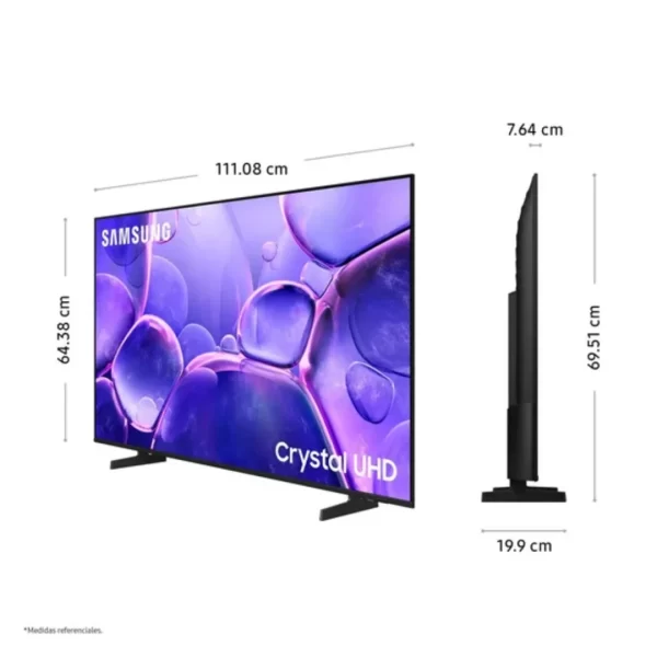 Samsung Crystal UHD 50" UN50U8000 (2025): Smart TV 4K Premium de Gama de Entrada - Imagen 2