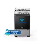Cocina a Gas Indurama de 4 Hornillas Fontana Spazio 3 Croma (20 Pulgadas) - Imagen 7