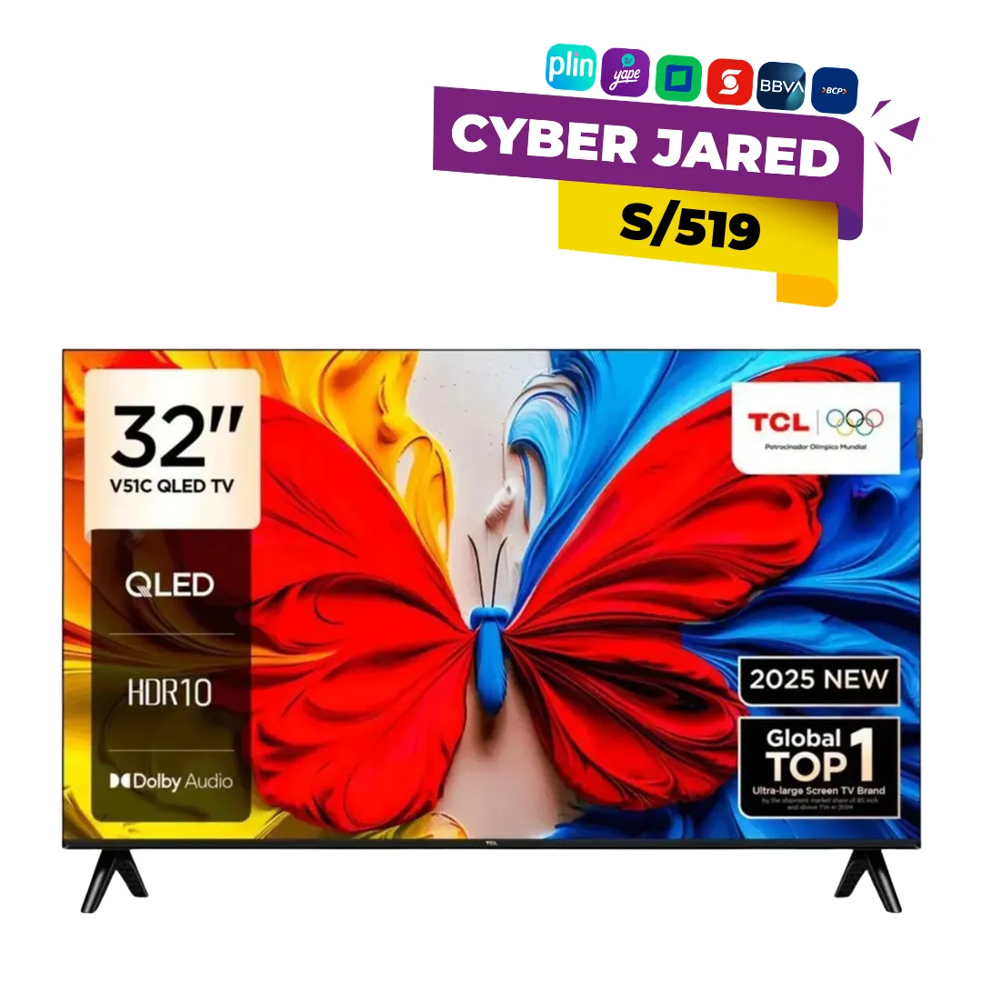 Televisor Smart TV TCL 32S5K de 32 pulgadas QLED Full HD en oferta
