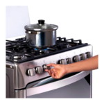Cocina Indurama Galicia Zafiro con 6 Quemadores - Inoxidable - Imagen 7