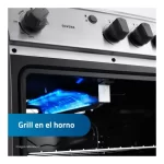 Cocina a Gas Indurama Olvera QZ Croma 4 Quemadores - Imagen 2