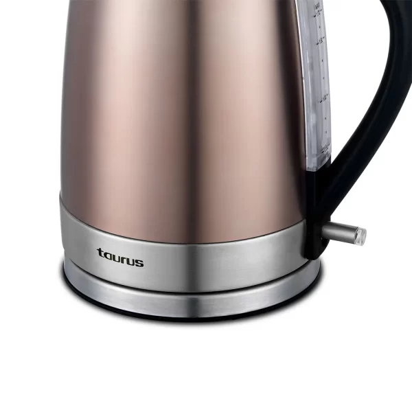Hervidor Eléctrico Taurus de 1.7 Litros en Acero Inoxidable - Oro Rosa (PE9580530A) - Imagen 5