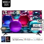 Televisor LG 50" UHD 4K Modelo 2025 con Inteligencia Artificial y webOS Re:New (50UA7300PSB) - Imagen 4