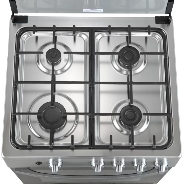 Cocina Coldex CX605 PLUS: 4 Hornillas, Acero Inoxidable y Horno 70L - Imagen 9