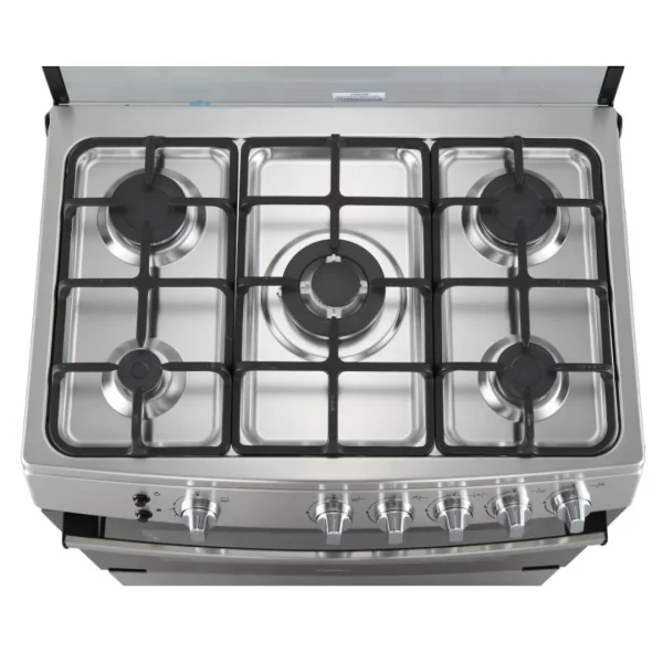 Cocina Coldex CX765 PLUS: 5 Hornillas, Acero Inoxidable y Horno de 95L - Imagen 10
