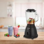 Licuadora Imaco BLS509N de 1.5 L y 450W en Acero Inoxidable - Imagen 2