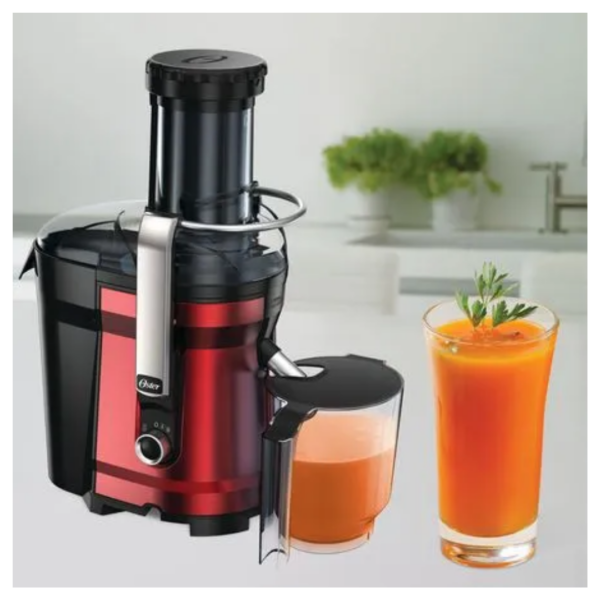 Extractor de Jugos OSTER de 2 Velocidades 1000W Rojo FPSTJE318R - Imagen 3