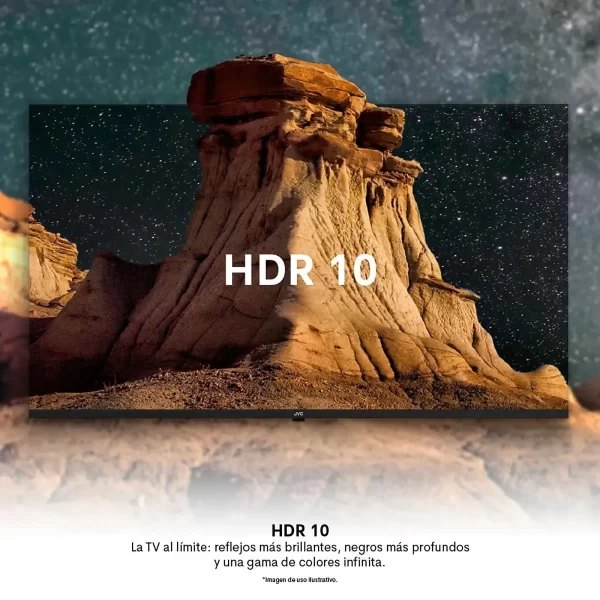 Televisor de 65 Pulgadas JVC 4K UHD Smart TV LT-65KB608 - Imagen 2