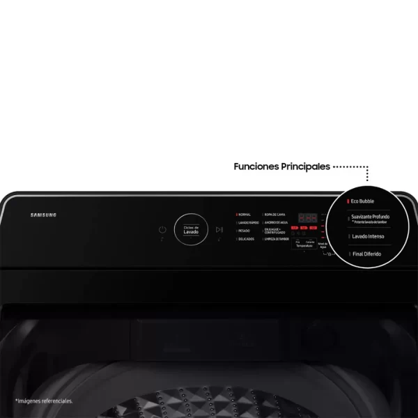 Lavadora Samsung 13kg Inverter Gris WA40F13E4CPE - Imagen 12