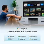 Smart TV TCL 32" QLED Full HD - 32S5K con Google TV - Imagen 3