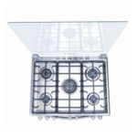 Cocina a Gas Indurama Firenze Zafiro de 30 Pulgadas con Doble Quemador Triple Llama y Grill - Imagen 4