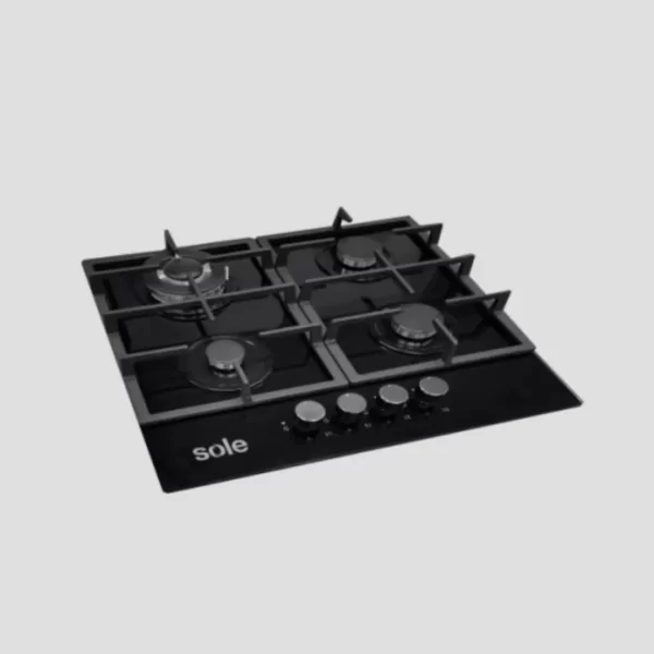Cocina Encimera Sole de Vidrio Templado a Gas 60cm - SOLCO045V2 - Imagen 5
