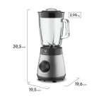 Licuadora Electrolux de 700W con Tecnología TruFlow y Vaso de Vidrio - EBS30 - Imagen 5