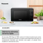 Microondas Panasonic NN-SB25JBRPK 20L 700W Negro - Imagen 4