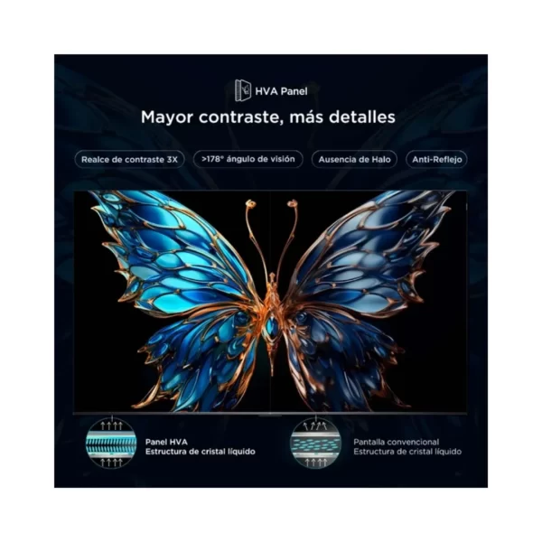 Televisor TCL QLED 75" 75T6C: Innovación Visual y Rendimiento Smart de Gran Tamaño - Imagen 6