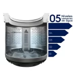 Lavadora Electrolux de 13kg Carga Superior Premium Care con Lavado Inteligente y Filtro Doble (EWIW13F2USVG) - Imagen 3