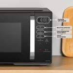 Microondas Panasonic 25L NN-ST34QBRPK: Potencia de 900W y 10 Menús Automáticos - Imagen 2