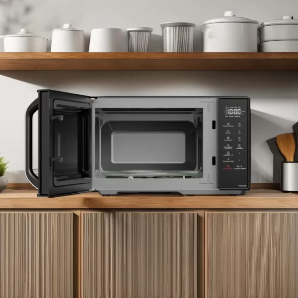 Microondas Panasonic 25L con Grill NN-GT34QBRPK: Potencia y Versatilidad - Imagen 5