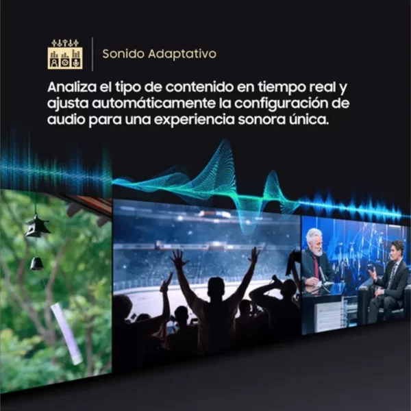 Samsung Crystal UHD 50" UN50U8000 (2025): Smart TV 4K Premium de Gama de Entrada - Imagen 4