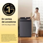 Lavadora LG Smart Inverter Carga Superior 13kg WT13OBVTB Negro Onyx - Imagen 5