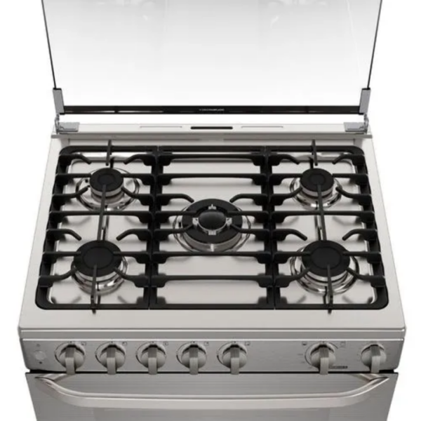 Cocina Electrolux FE5LMR 5 Hornillas Inox 76cm con VaporBake - Imagen 4