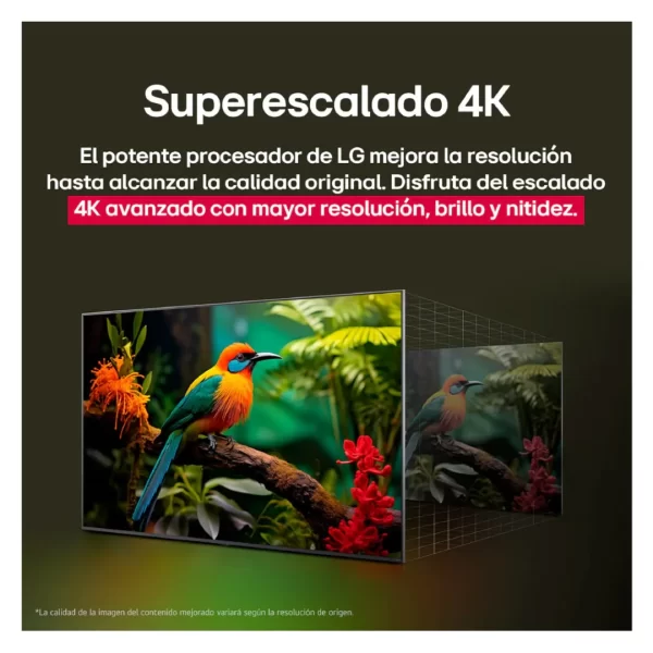 Televisor LG 55" QNED 4K UHD Smart TV con IA y Procesador Gen7 - Modelo 2025 (55QNED82ASG) - Imagen 11