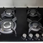 Encimera a Gas FDV Ónix de 4 Hornillas en Vidrio Templado Negro - Imagen 3