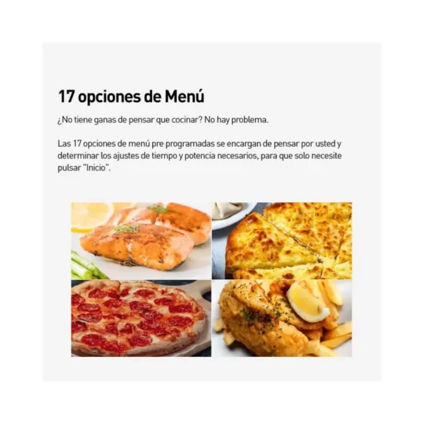 Microondas de 27 Litros PANASONIC Gris NN-SF564MRPM - Imagen 2