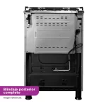 Cocina Coldex CX605 PLUS: 4 Hornillas, Acero Inoxidable y Horno 70L - Imagen 5