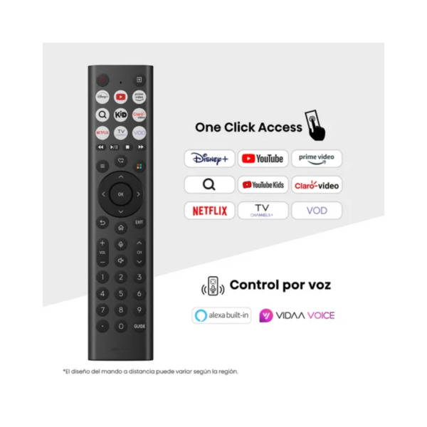 Televisor Smart TV Hisense 55" QLED 4K con Escalador AI y Dolby Vision Atmos (55Q6QV) - Imagen 7