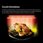 Microondas Panasonic 25L con Grill NN-GT34QBRPK: Potencia y Versatilidad - Imagen 3