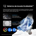 Lavadora Samsung 13kg Inverter Gris WA40F13E4CPE - Imagen 9
