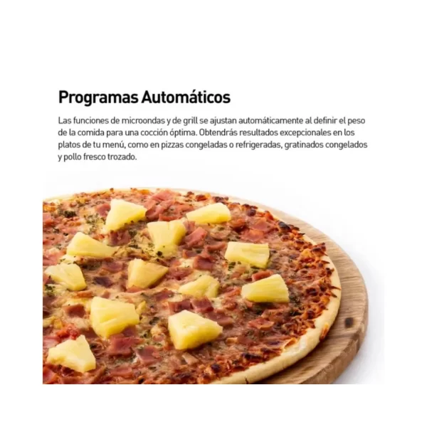Horno Microondas de 23 Litros PANASONIC Negro NN-GT34JBRPK - Imagen 2