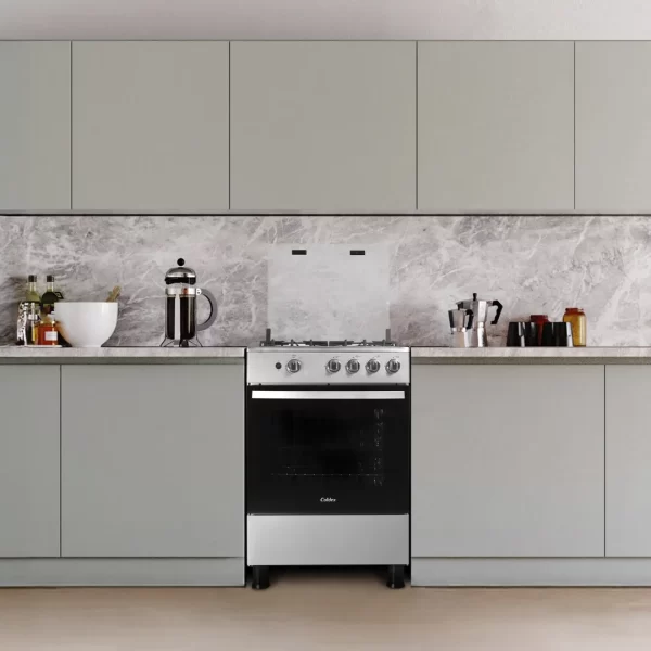 Cocina Coldex CX605 PLUS: 4 Hornillas, Acero Inoxidable y Horno 70L - Imagen 4
