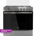 Cocina Coldex CX765 PLUS: 5 Hornillas, Acero Inoxidable y Horno de 95L - Imagen 5