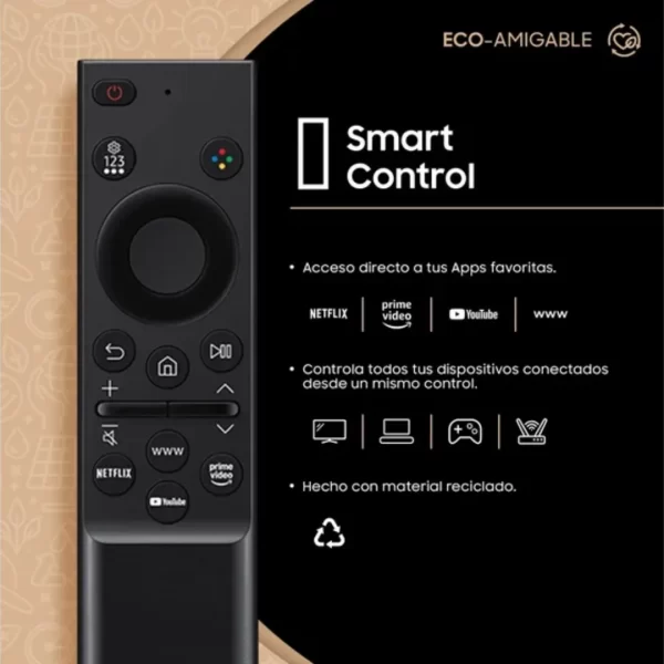 Samsung Crystal UHD 50" UN50U8000 (2025): Smart TV 4K Premium de Gama de Entrada - Imagen 9