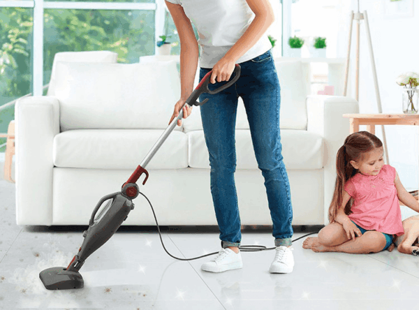 Aspiradora Vertical Electrolux MOP10 1300 Watts – Rojo - Imagen 4
