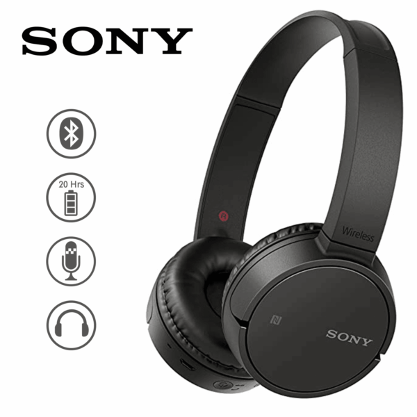 Audifono Sony WH-CH500 Bluetooth NFC Wireless – Negro - Imagen 2