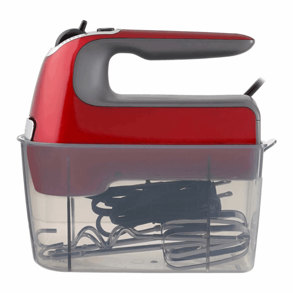 Batidora de Mano Eléctrica Oster FPSTHM360R de 7 Velocidades con Estuche - Imagen 2