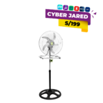Ventilador de pedestal BOSSKO de 18 Pulgadas 3 en 1 de 200W Plateado BK-8219VI