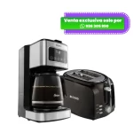 Combo: Cafetera Programable de 12 Tazas Oster + Tostadora Record