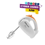 Batidora de Mano BOSSKO de 7 Velocidades Naranja BK-1645