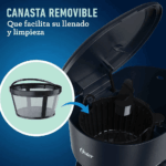Cafetera Electrica OSTER Programable de 12 Tazas de Capacidad BVSTDCP12B - Imagen 3